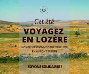 Mot de soutien aux professionnels du tourisme durement touchés en cette période de confinement.